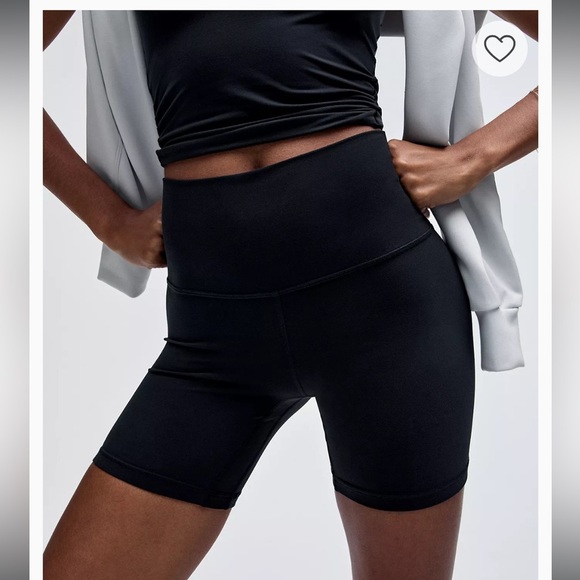 Lululemon Align High-Rise Short 6" Black Sz 4 19 - Picture 3 of 8